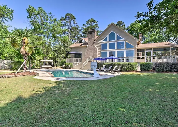 Impeccable Home W/ Dock & Pool On Lake Wateree!
